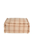 Handloom Pouf, Rose - Le Petit Marché Home Furniture