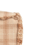 Handloom Pouf, Rose - Le Petit Marché Home Furniture