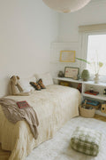 Pouf Vichy Matcha - Le Petit Marché Home Furniture