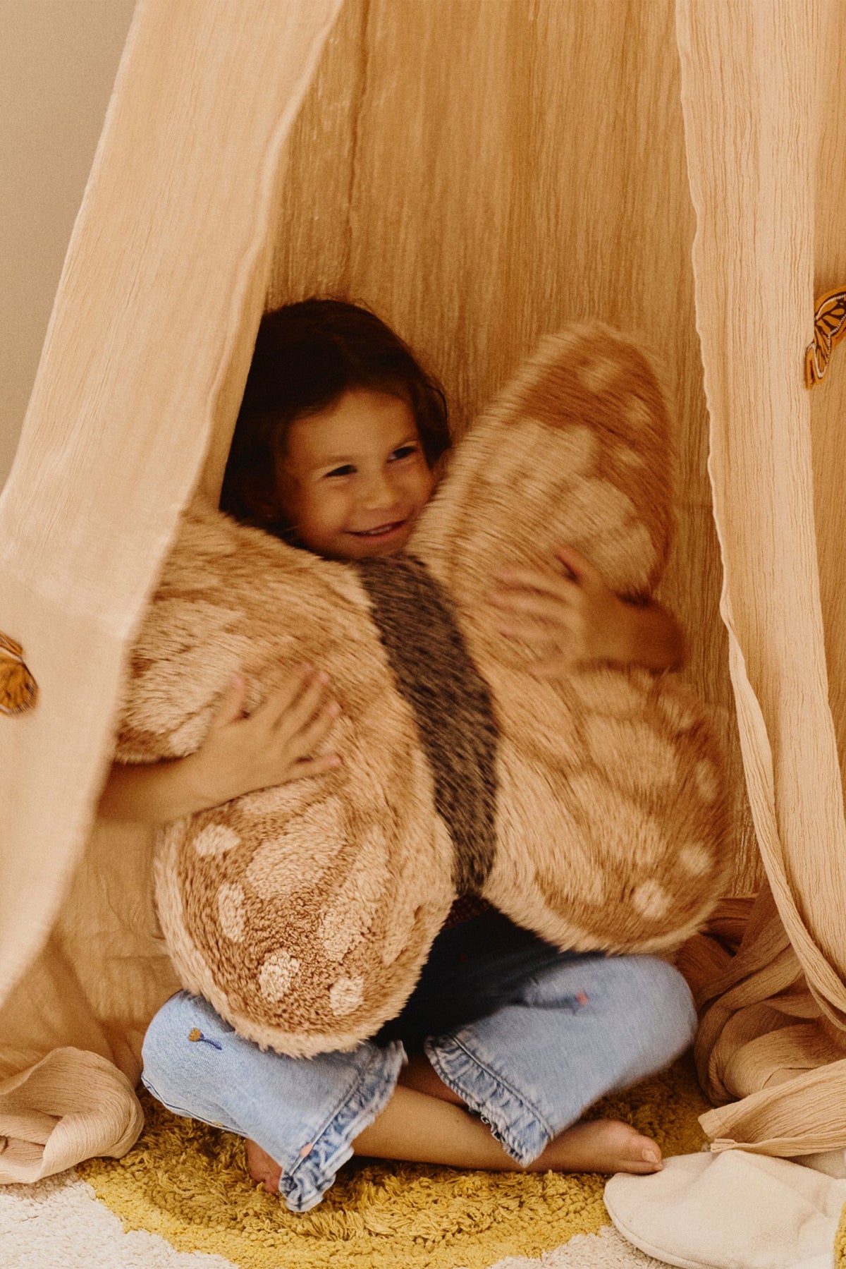 Floor Cushion Butterfly - Le Petit Marché Home Furniture