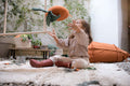 Knitted cushion Cathy the Carrot - Le Petit Marché Home Furniture
