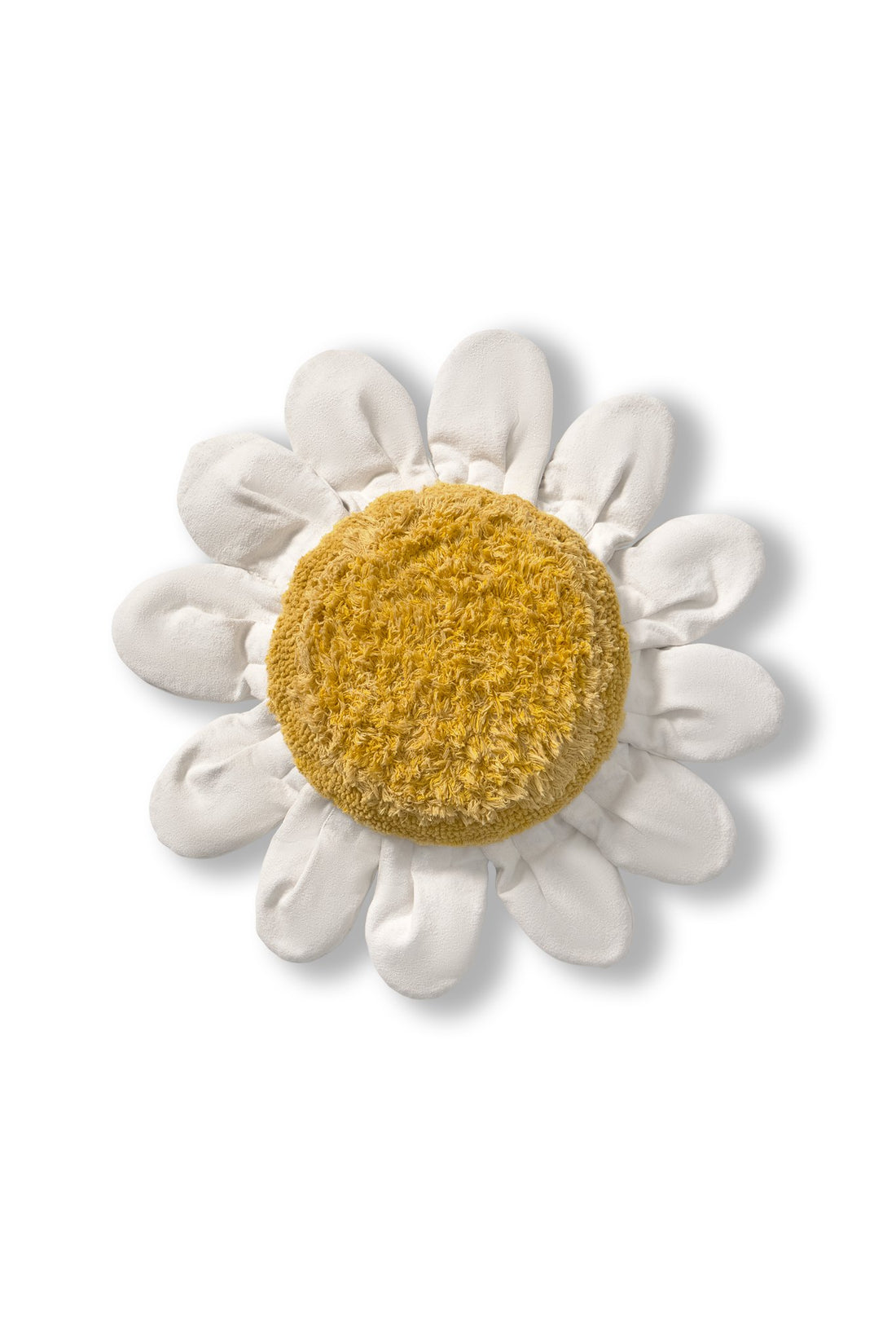 Floor Cushion White Daisy - Le Petit Marché Home Furniture