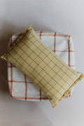 Cushion Geo Block, Honey - Le Petit Marché Home Furniture