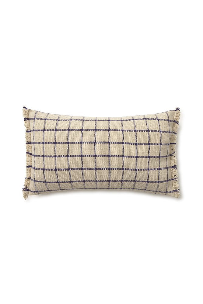 Cushion Geo Block, Natural - Le Petit Marché Home Furniture