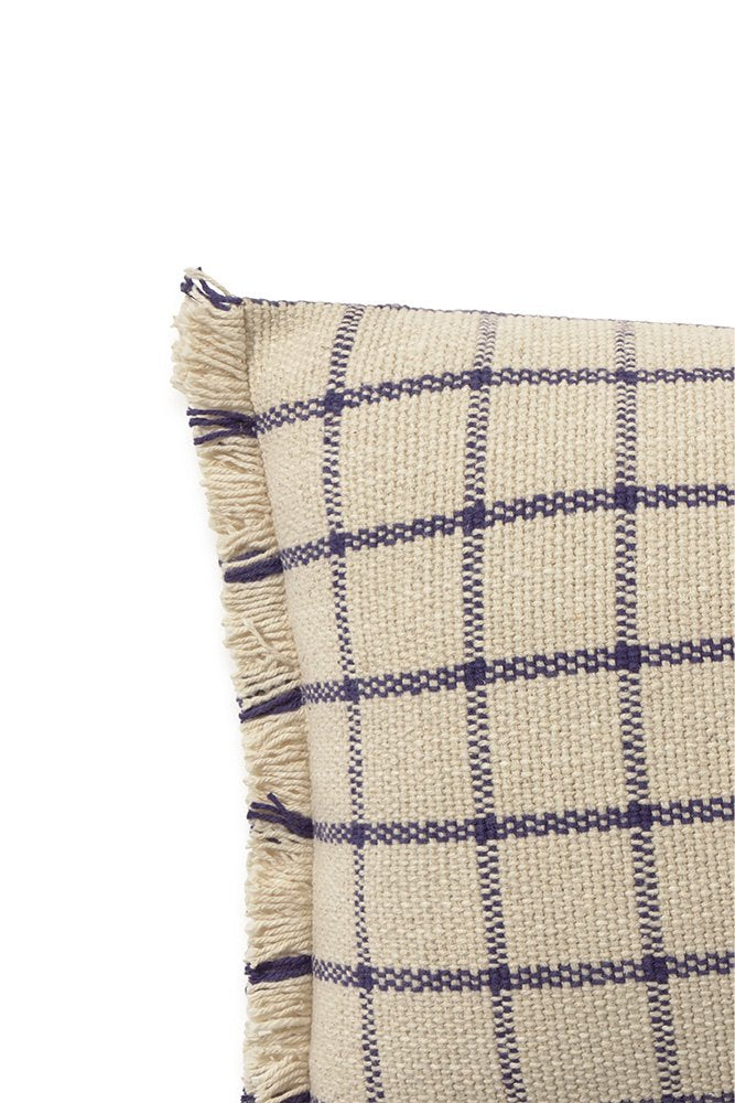 Cushion Geo Block, Natural - Le Petit Marché Home Furniture