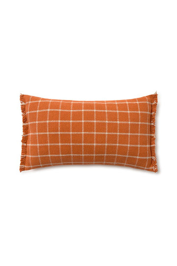 Cushion Geo Block Terracota - Le Petit Marché Home Furniture