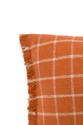 Cushion Geo Block Terracota - Le Petit Marché Home Furniture