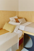 Cushion Geo Block Terracota - Le Petit Marché Home Furniture