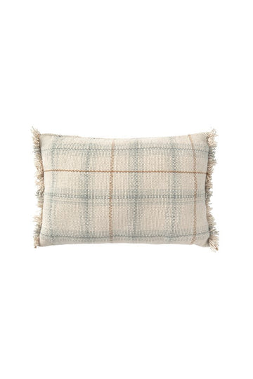 Handloom Cushion, Blue Sage - Le Petit Marché Home Furniture
