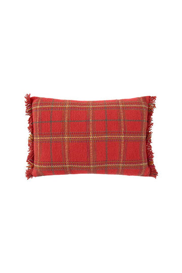 Handloom Cushion Mapple Red - Le Petit Marché Home Furniture