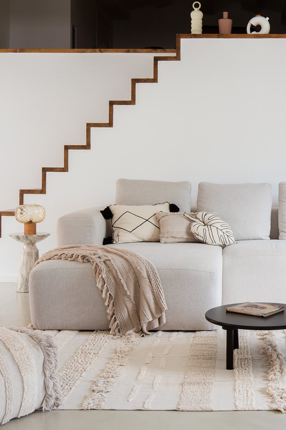 Cushion Leaf - Le Petit Marché Home Furniture