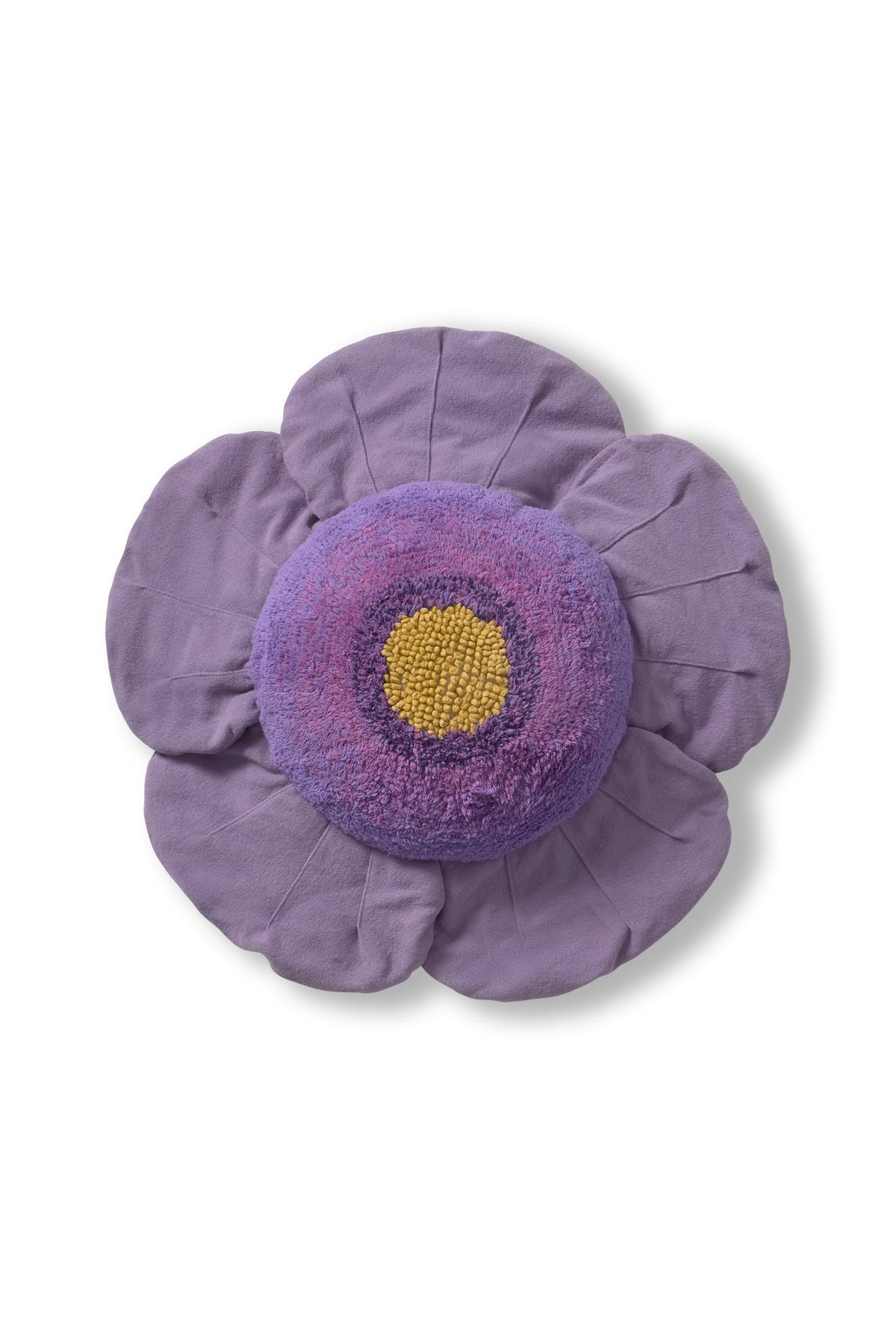 Floor Cushion Poppy, Purple - Le Petit Marché Home Furniture
