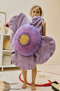 Floor Cushion Poppy, Purple - Le Petit Marché Home Furniture