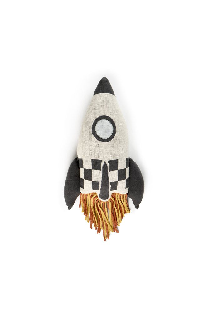 Knitted Cushion ROCKET - Le Petit Marché Home Furniture