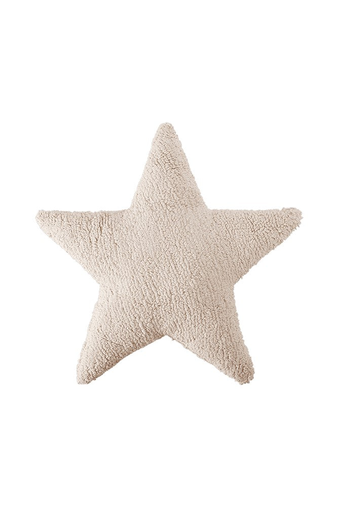 Cushion Star Beige - Le Petit Marché Home Furniture