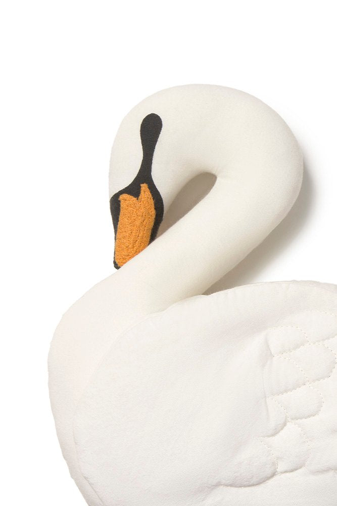 Cushion Swan - Le Petit Marché Home Furniture