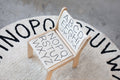 Canvas Cover for Kids' Chair ABC - Le Petit Marché Home Furniture