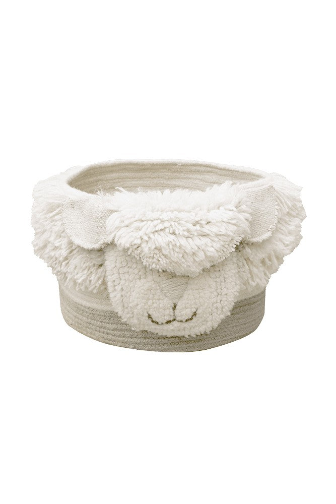Woolable basket Pink Nose Sheep - Le Petit Marché Home Furniture