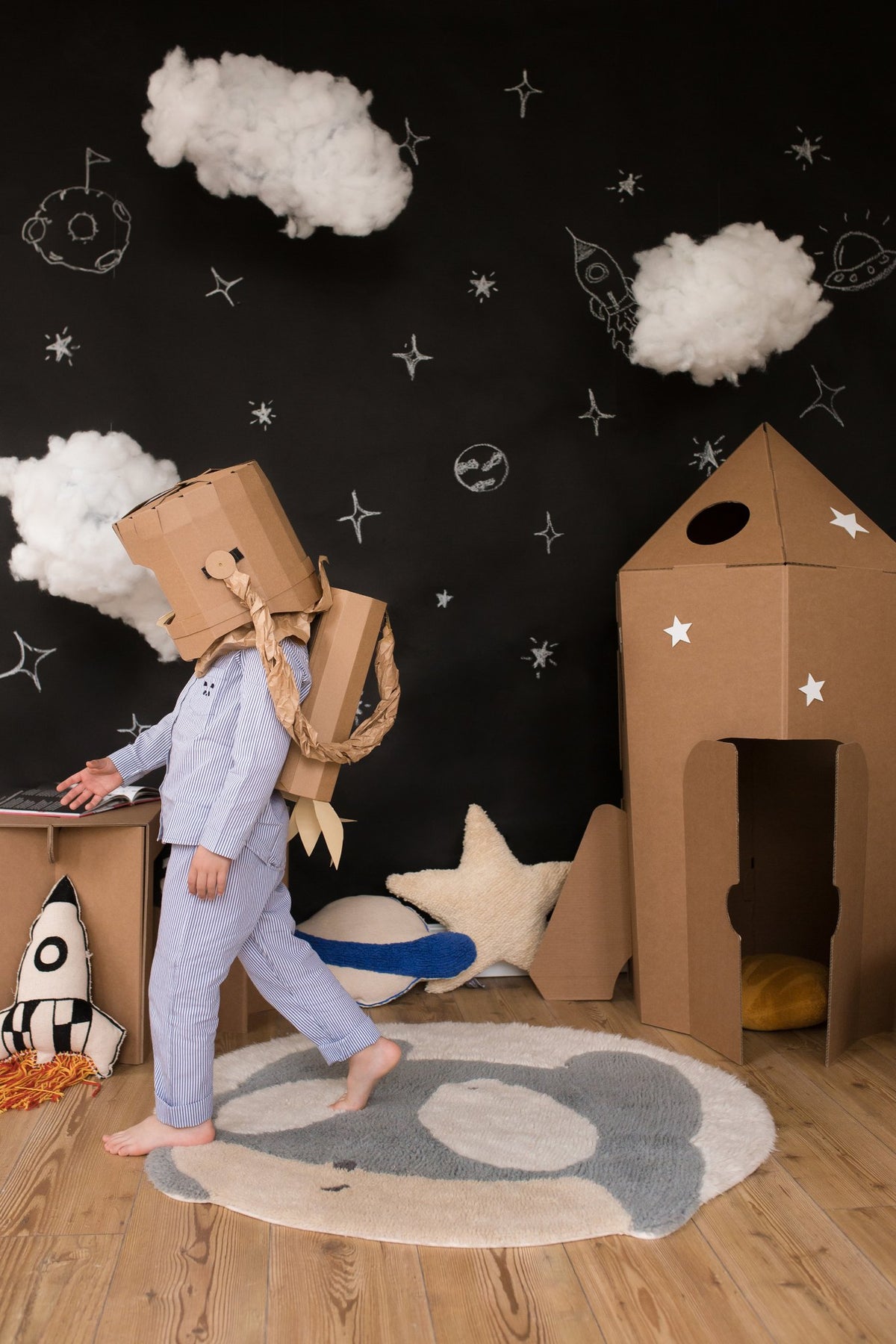 Woolable Rug Astromouse - Le Petit Marché Home Furniture