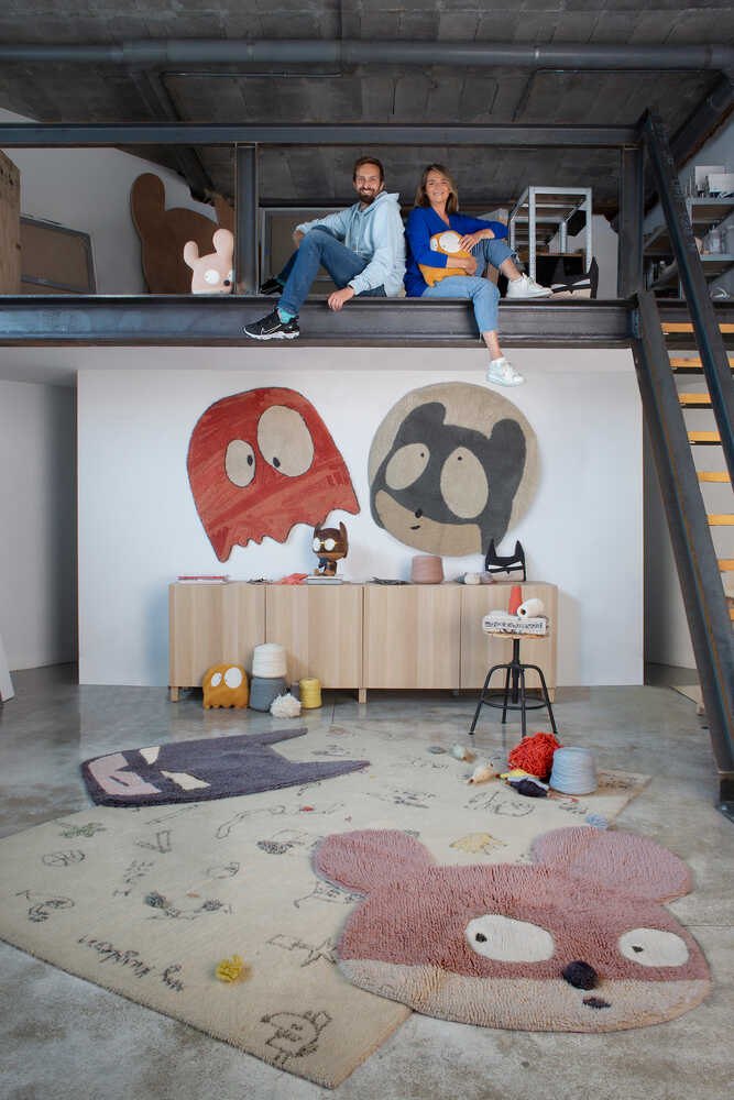 Woolable Rug Astromouse - Le Petit Marché Home Furniture