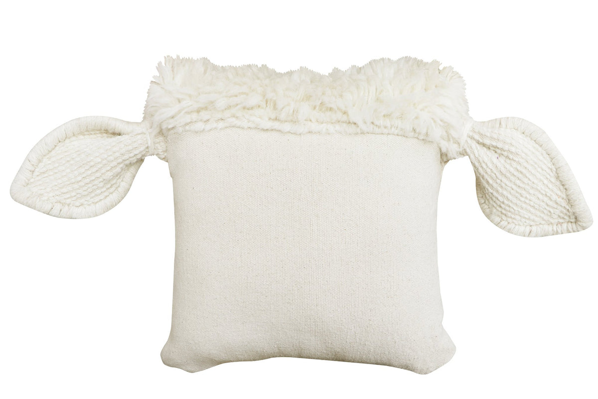 Woolable cushion Pink Nose Sheep - Le Petit Marché Home Furniture
