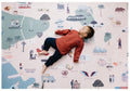 Los Angeles Playmat, City Tour Collection 100% TPU Foam Reversible Mat - LPM Home