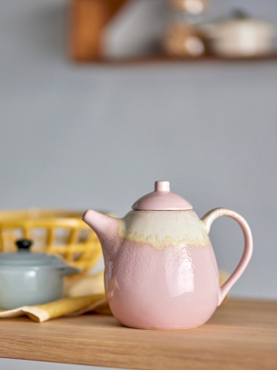 Louisa Teapot Rose, Stoneware - LPM Home