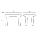 Luisa Table - Vanilla - LPM Home