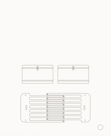 Mini+ sibling kit (additional parts to Mini+ cot bed incl. junior kit, white) - Le Petit Marché Home Furniture