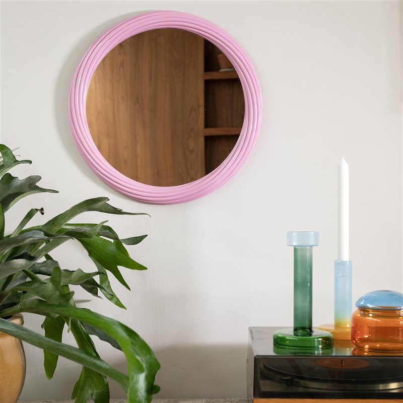 Mirror Churros, Pink - Le Petit Marché Home Furniture