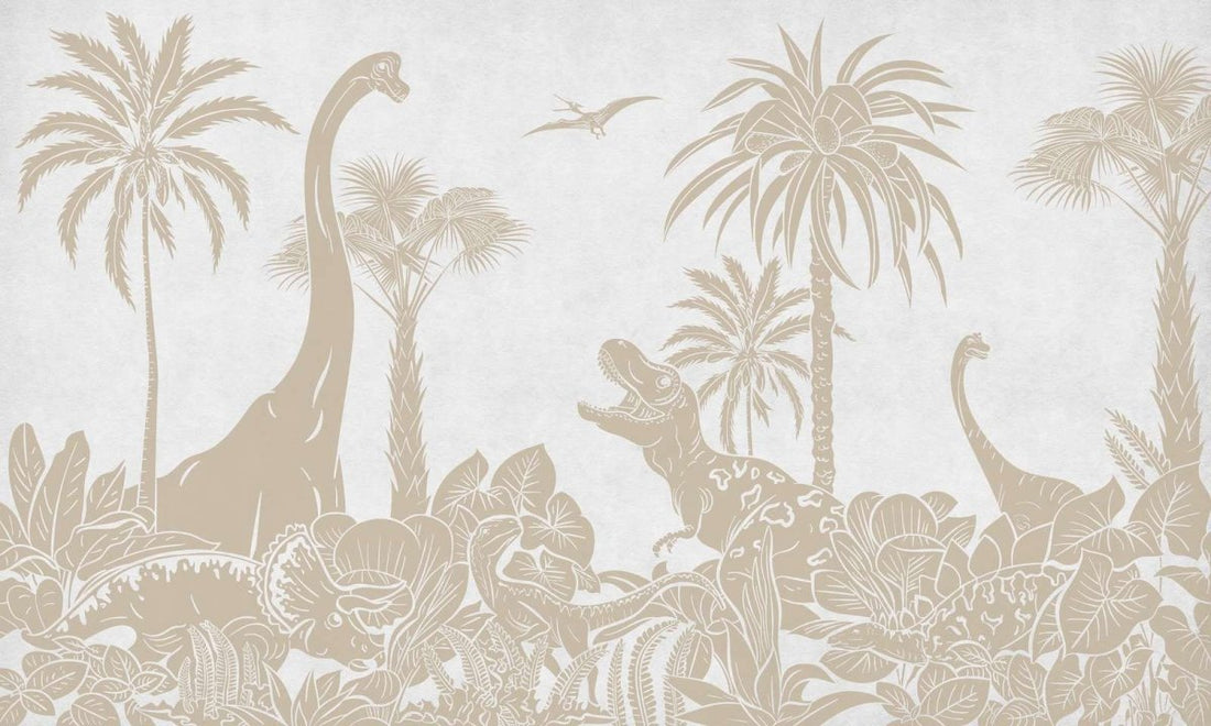 Monochrome Dino - White Vintage - Le Petit Marché Home Furniture