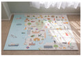Mumbai Playmat, City Tour Collection 100% TPU Foam Reversible Mat - LPM Home
