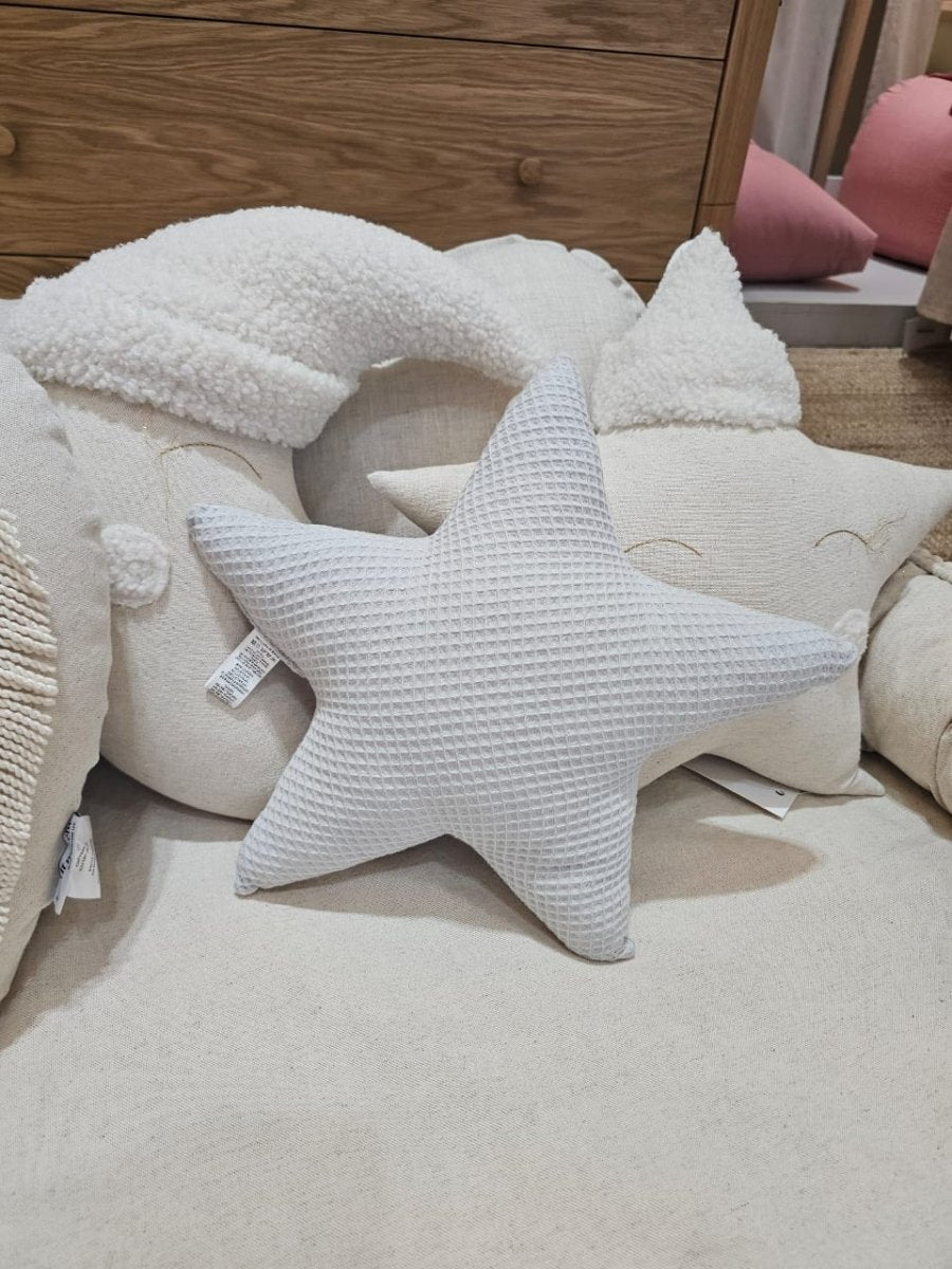 Nest Star Pillow, Grey - LPM Home