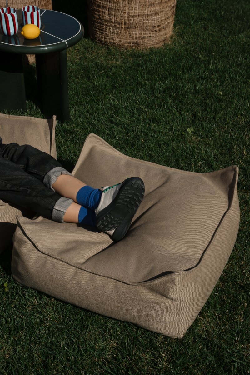 Outdoor Beanbag Chair + Ottoman Dune Set (Pre - Order) - LPM Home