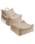 Outdoor Beanbag Chair + Ottoman Dune Set (Pre - Order) - LPM Home