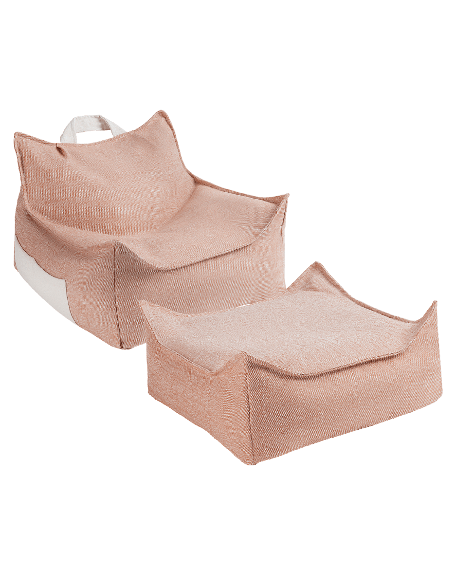Outdoor Beanbag Chair + Ottoman Set (Pre - Order) - LPM Home