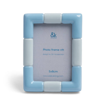 Photo Frame Rift, Rectangle, Ice Blue (Pre - Order) - LPM Home