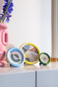 Photo Frame Rift, Round, Ice Blue (Pre - Order) - LPM Home