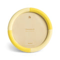 Photo Frame Rift, Round, Yellow (Pre - Order) - LPM Home