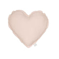 Heart Pillow Mini, Linen, Powder Pink - LPM Home