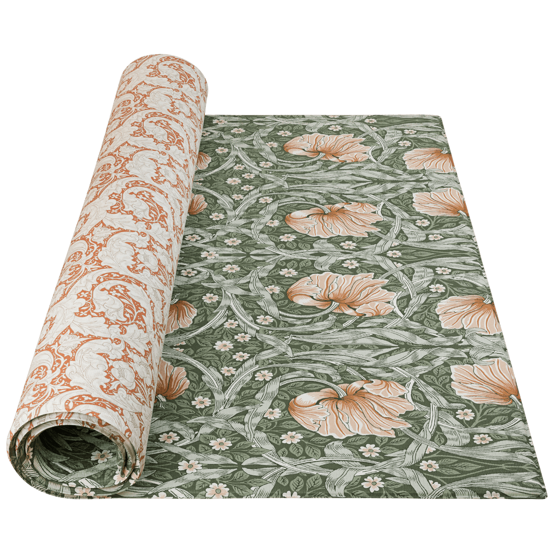 Pimpernel Wooded Dell & Bachelors Button Brick Dust Playmat - LPM Home