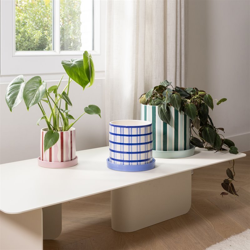 Planter Clash, Stripe - Le Petit Marché Home Furniture