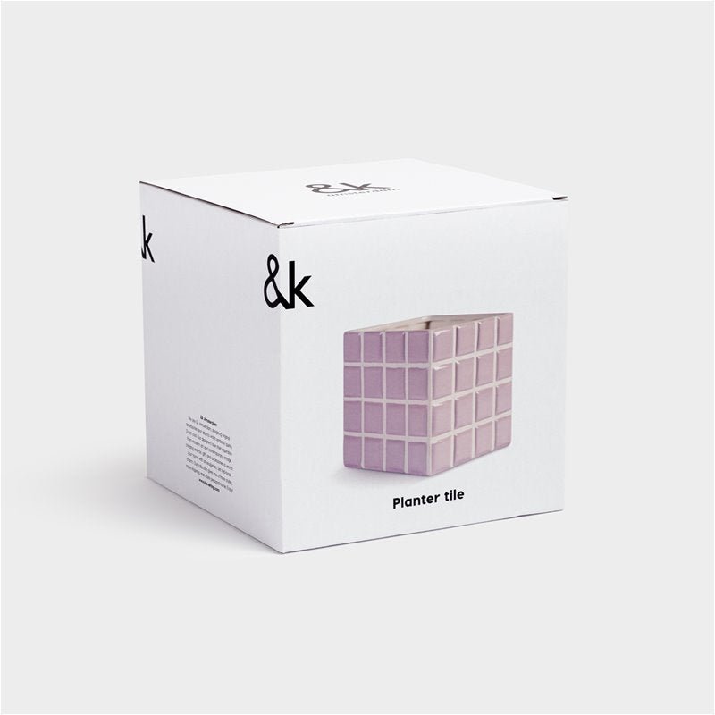 Planter Tile, Lilac - Le Petit Marché Home Furniture