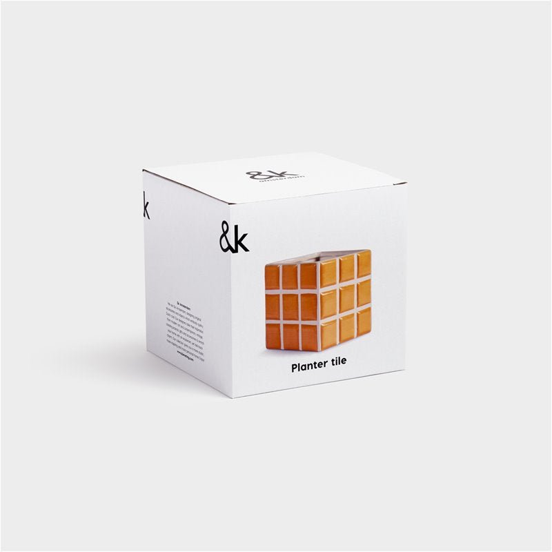 Planter Tile, Peach - Le Petit Marché Home Furniture