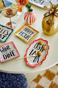 Plate 4pc Set Soline, Multi, Stoneware (Pre - Order) - LPM Home