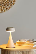 Portable Lampe Pepple, Rechargeable, Nature, Aluminum (Pre - Order) - LPM Home