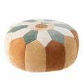 Pouf Agnes, Brown, Cotton - Le Petit Marché Home Furniture