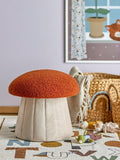 Pouf Bertil, Mushroom, Red - LPM Home
