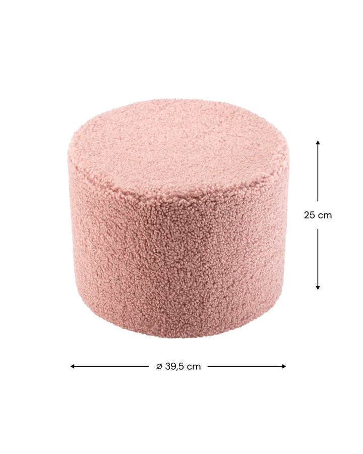 Pouffe, Guava (Pre - Order) - Le Petit Marché Home Furniture