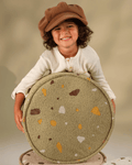 Pouffe, Terrazzo Moss (Pre - Order) - Le Petit Marché Home Furniture